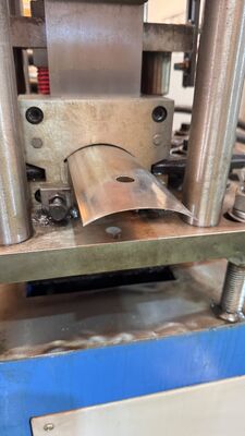 HVAC Fire Damper Roll Forming Machine | Stainless Steel C Channel Production Line