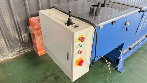 HVAC 원형 덕트 엘보 성형 기계 | 분할 및 고어 엘보우 생산 라인