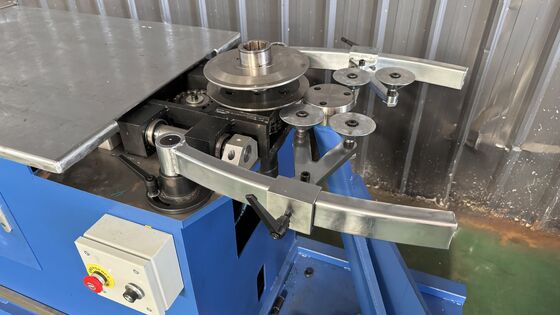 HVAC 원형 덕트 엘보 성형 기계 | 분할 및 고어 엘보우 생산 라인