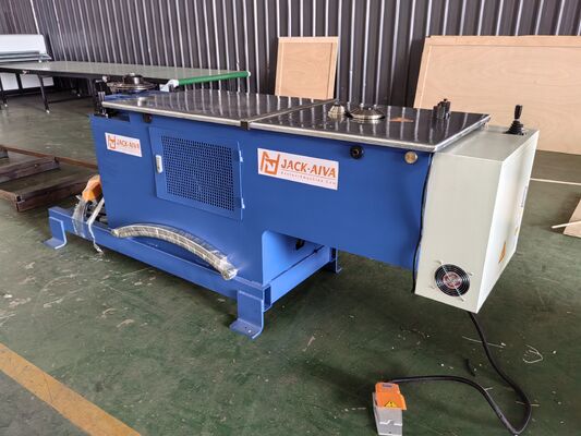 HVAC 원형 덕트 엘보 성형 기계 | 분할 및 고어 엘보우 생산 라인